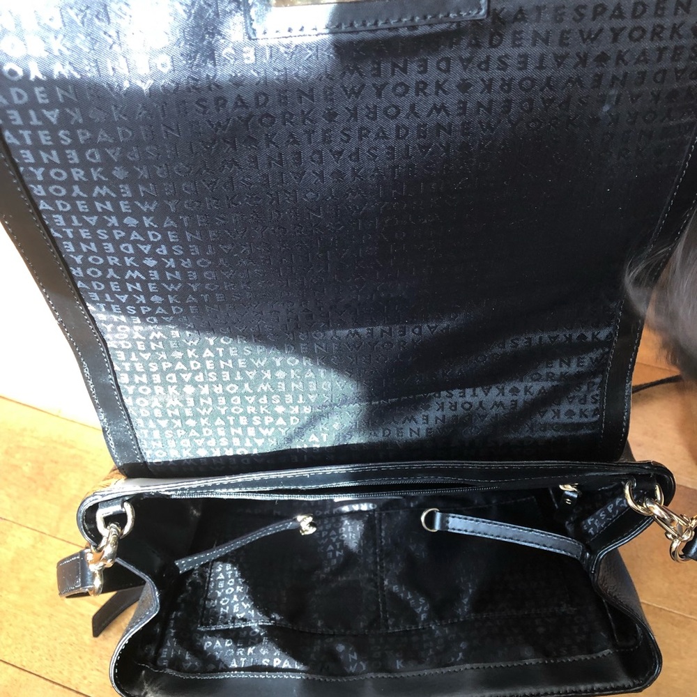 Large Kate Spade leather handbag - Picture 6 of 7